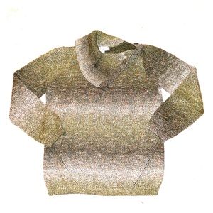 Dress Barn Green Ombré Sweater